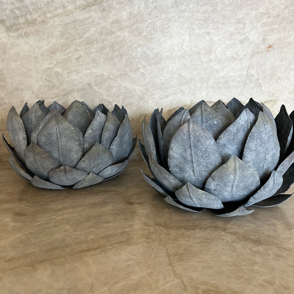 Succulent sculpture by Bliss Studio (two available - sold individually)